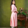 Anarkali Top - Pink - Image 2